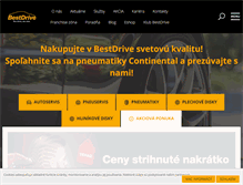 Tablet Screenshot of bestdrive.sk