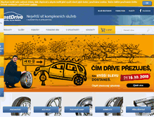 Tablet Screenshot of bestdrive.cz